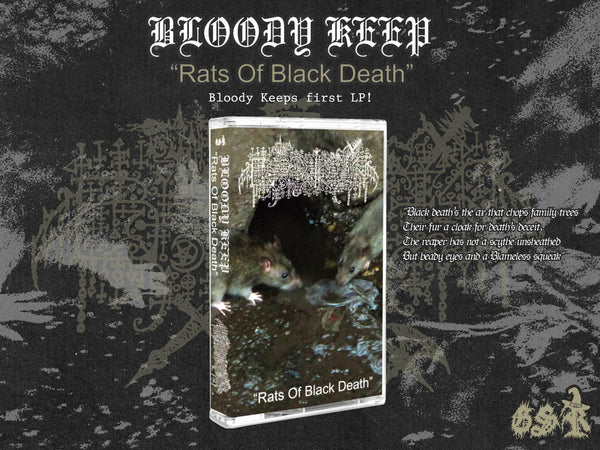 Bloody Keep - Rats Of Black Death TAPE