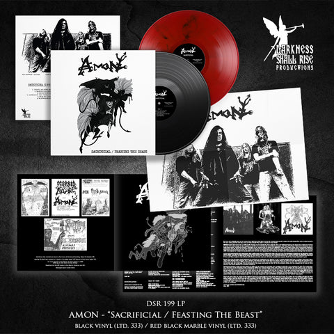 Amon – Sacrificial / Feasting The Beast – LP